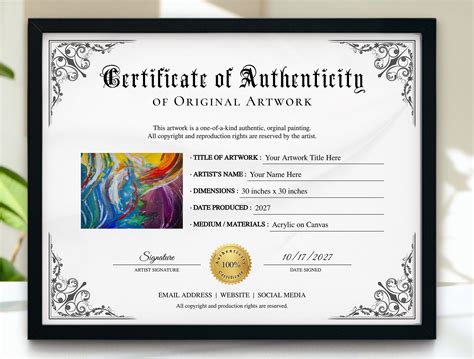 how to get a certificate of authenticity for art: exploring the role of galleries in art authentication